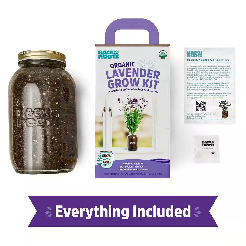 Organic Lavender Grow Kit