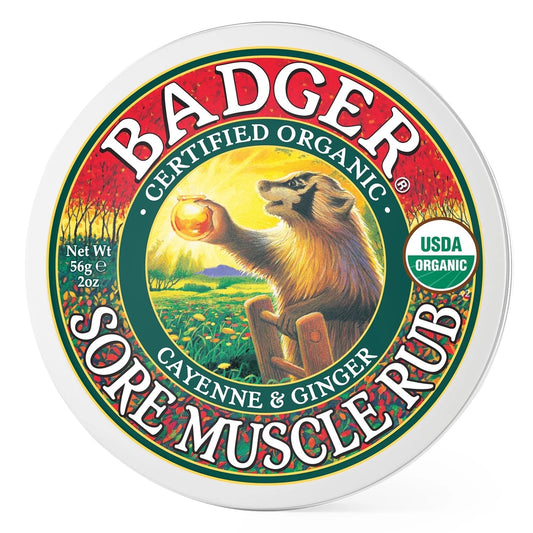 Sore Muscle Rub, Cayenne & Ginger, 2 Oz