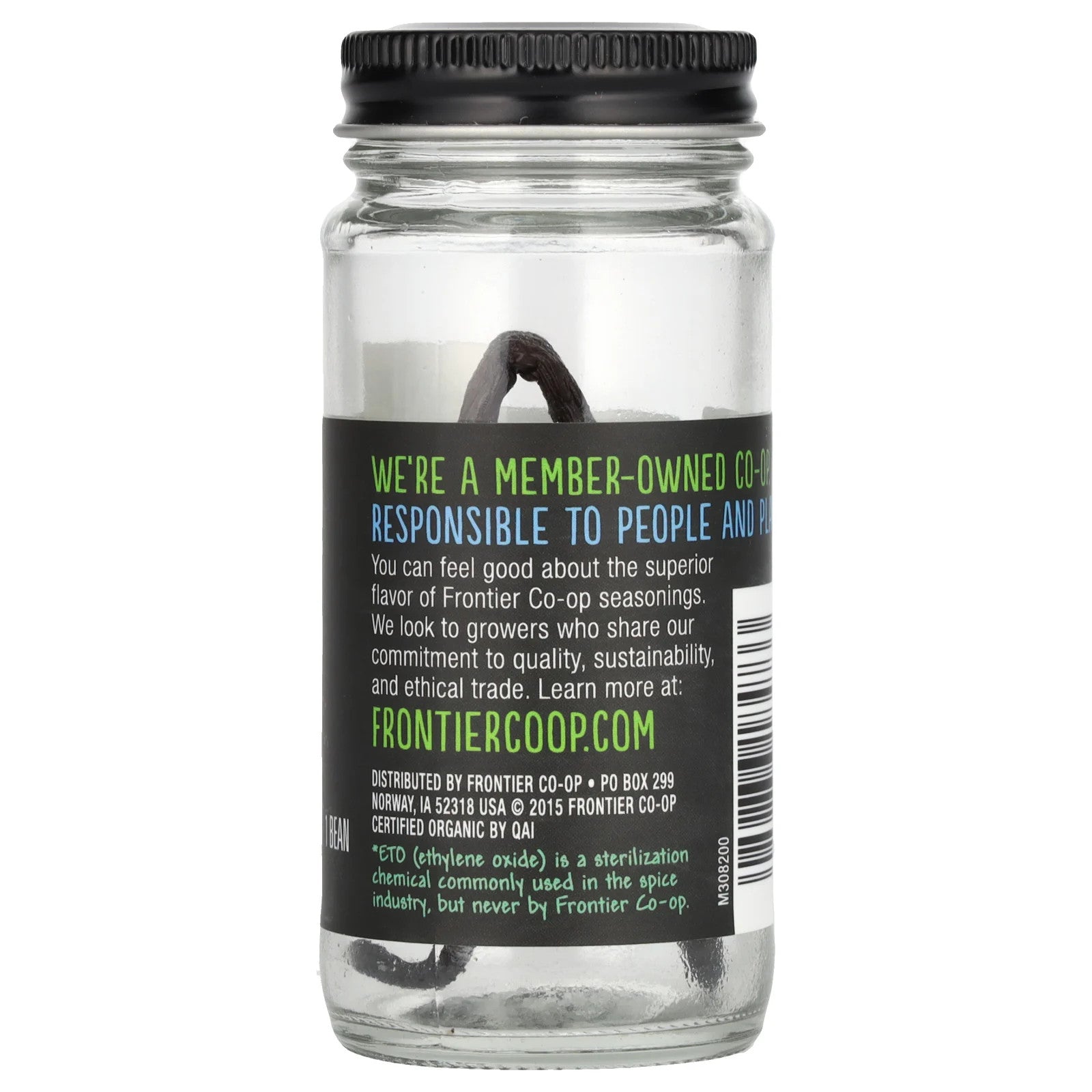 Organic Vanilla Bean, 1 Bean