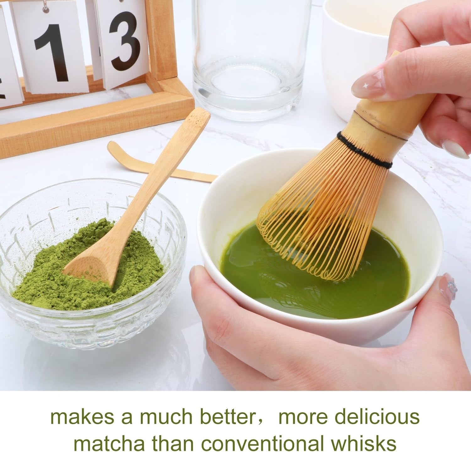 Matcha Whisk Set,Matcha Whisk,Matcha Set,Bamboo Whisk,Matcha Kit,Chasen Matcha S