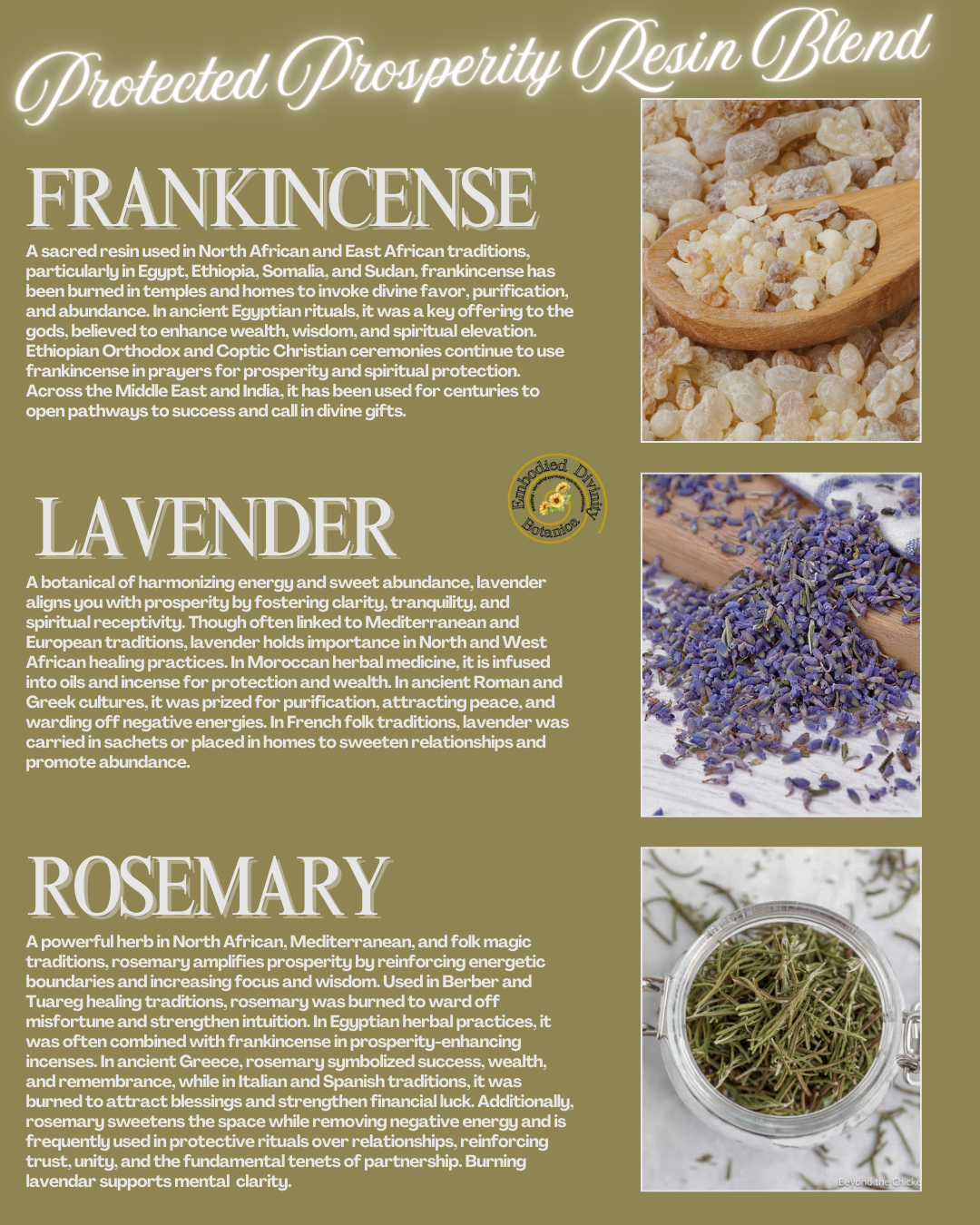 Protected Prosperity Resin Blend