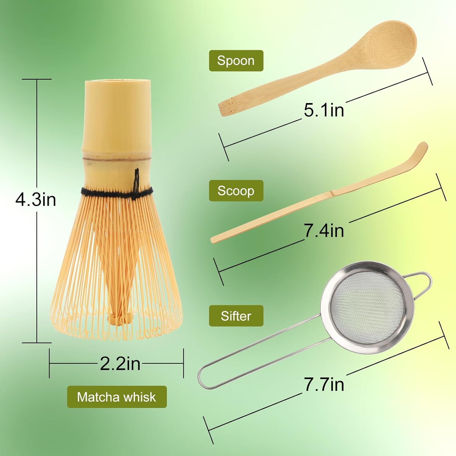 Matcha Whisk Set,Matcha Whisk,Matcha Set,Bamboo Whisk,Matcha Kit,Chasen Matcha S