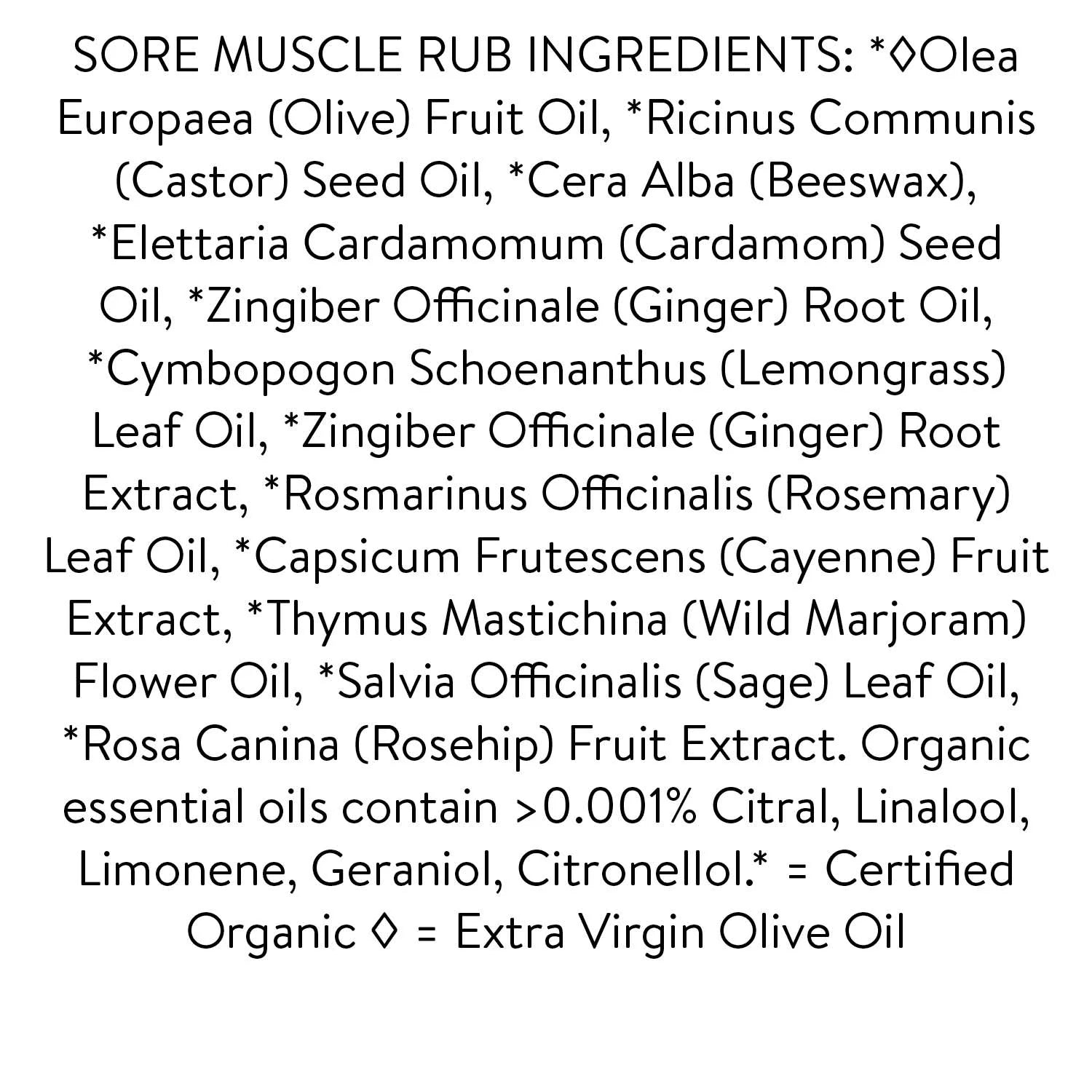 Sore Muscle Rub, Cayenne & Ginger, 2 Oz