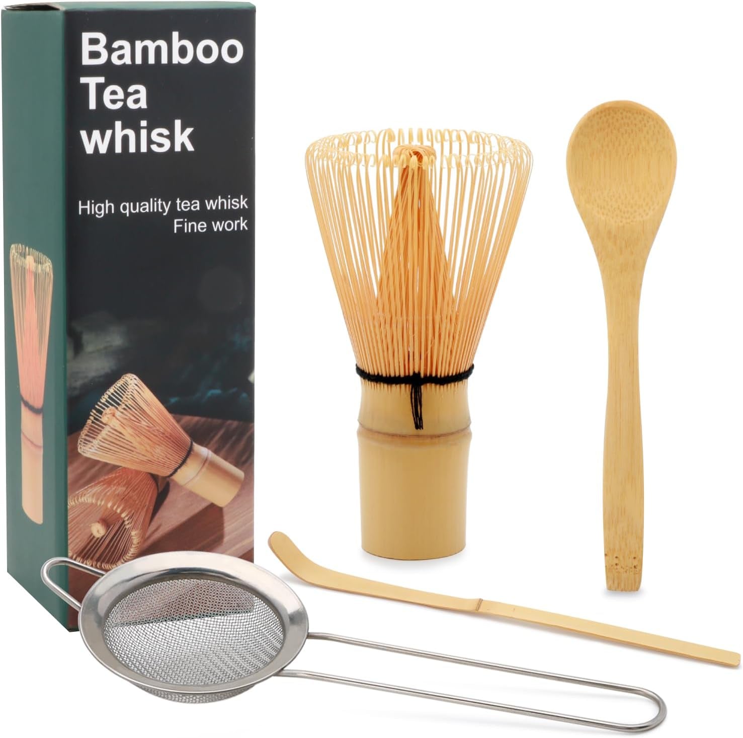 Matcha Whisk Set,Matcha Whisk,Matcha Set,Bamboo Whisk,Matcha Kit,Chasen Matcha S